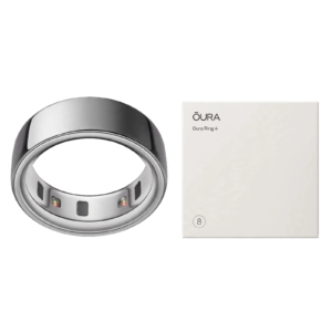 Oura Ring Gen 4 Silver Titanium Health Tracker